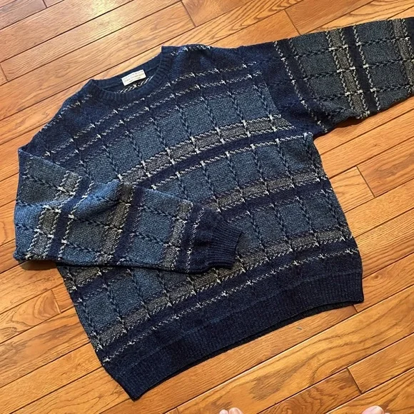 Norm Thompson Italian vintage sweater L-XL - Picture 2 of 8